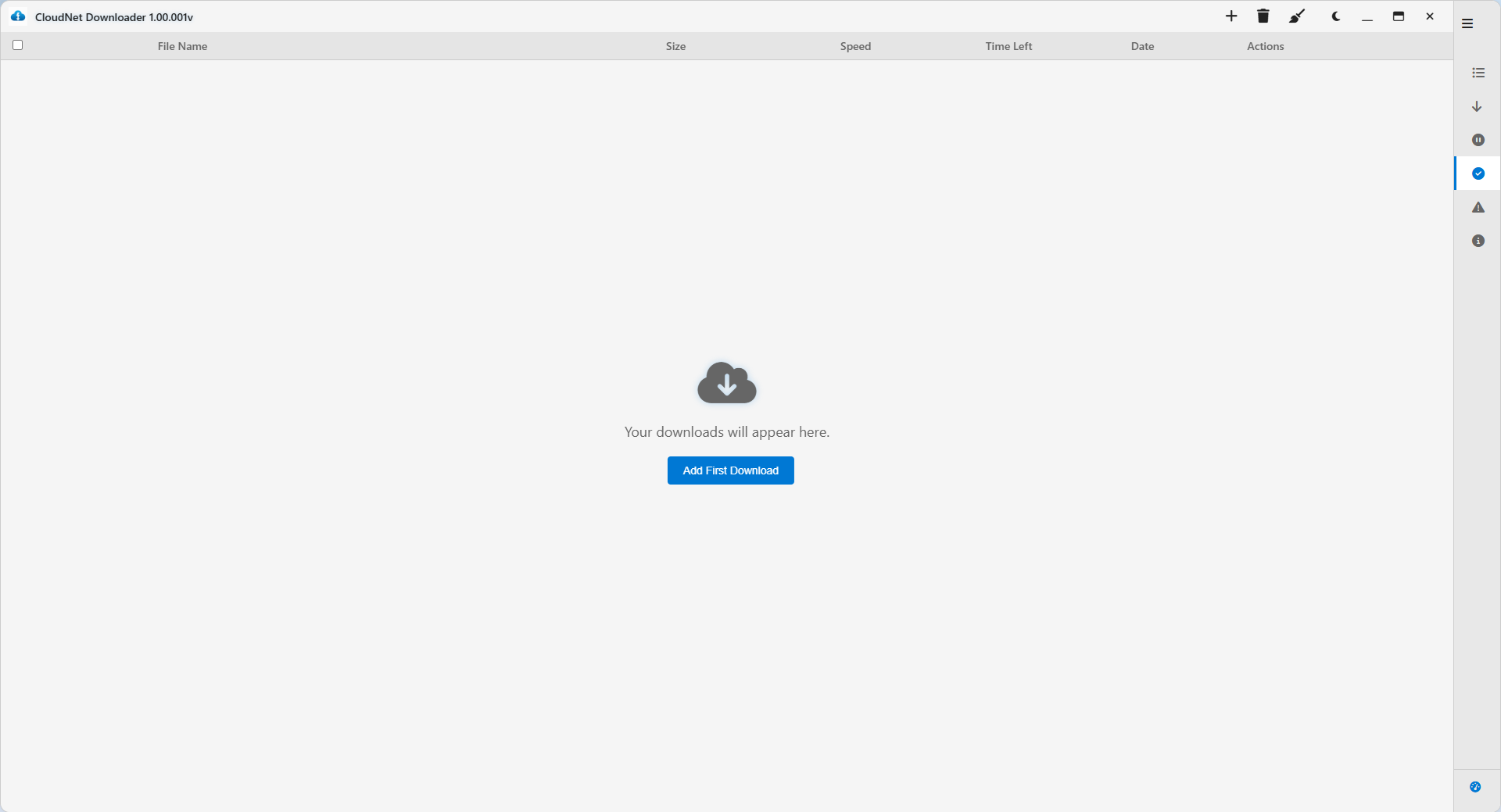 CloudNet Downloader Settings Screenshot 3